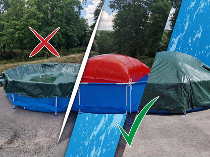 Loxis® XXL Pool Winterkissen | Poolkissen um ihren Pool winter fest zu machen!